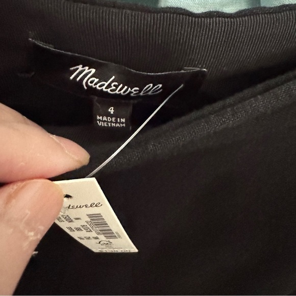 NWT Madewell Linen-Cotton Blend Wrap Midi Skirt Size 4 - Picture 8 of 11